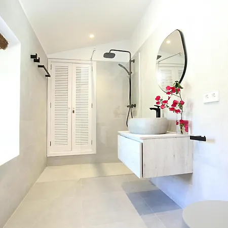 Country Lane Set In Hills Pollenca
